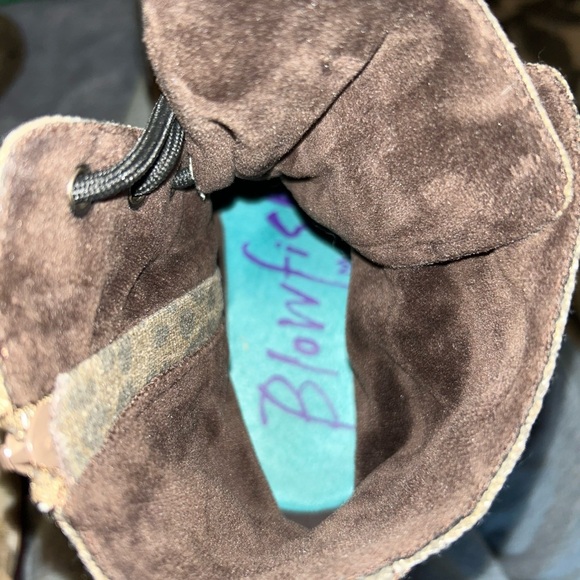 BLOWFISH, leopard print combat boots!! - Picture 10 of 12